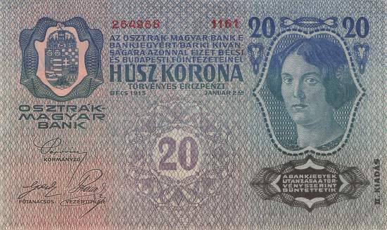 20 Kronen p.53a-1 1919